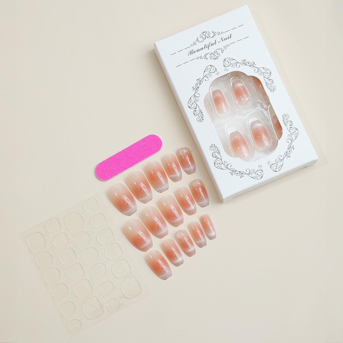 French Glitter Heart Nail Patches - Simple Ins Style, Wearable & Removable False Nails
French Glitter Heart Nail Patches - Simple Ins Style, Wearable & Removable False Nails