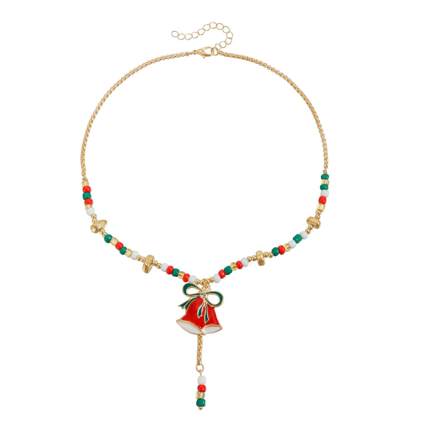 Christmas necklace butterfly Christmas hat color matching style choker New Year s party item золотой
Christmas necklace butterfly Christmas hat color matching style choker New Year s party item золотой