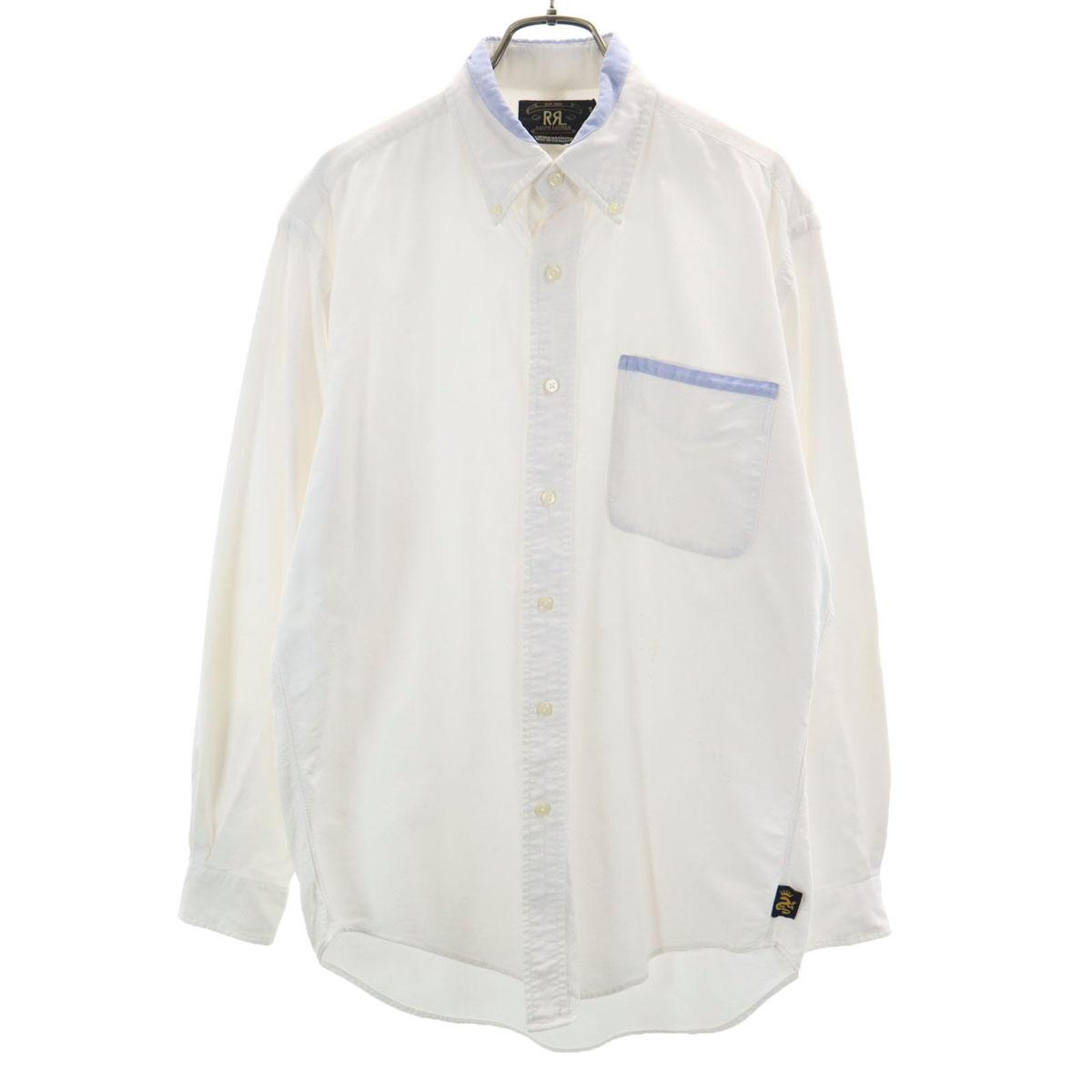 RRL 90s Old initial tag red 3 stars Long sleeve Button down shirt S white Men s Used
RRL 90s Old initial tag red 3 stars Long sleeve Button down shirt S white Men s Used