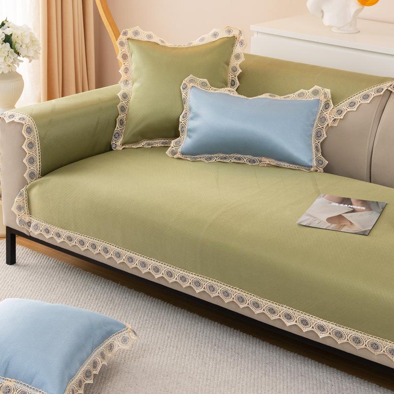 Summer Mat Sofa Cushion Ice Silk Cool Cushion Summer Simple Modern Non-Slip Living Room Leather Sofa Seat Cushion Princess 70*70cm
Summer Mat Sofa Cushion Ice Silk Cool Cushion Summer Simple Modern Non-Slip Living Room Leather Sofa Seat Cushion Princess 70*70cm