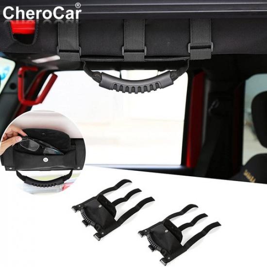 2-в-1 Ручки для захвата с сумкой-органайзером для Jeep Wrangler YJ TJ JK JL JT
2-в-1 Ручки для захвата с сумкой-органайзером для Jeep Wrangler YJ TJ JK JL JT