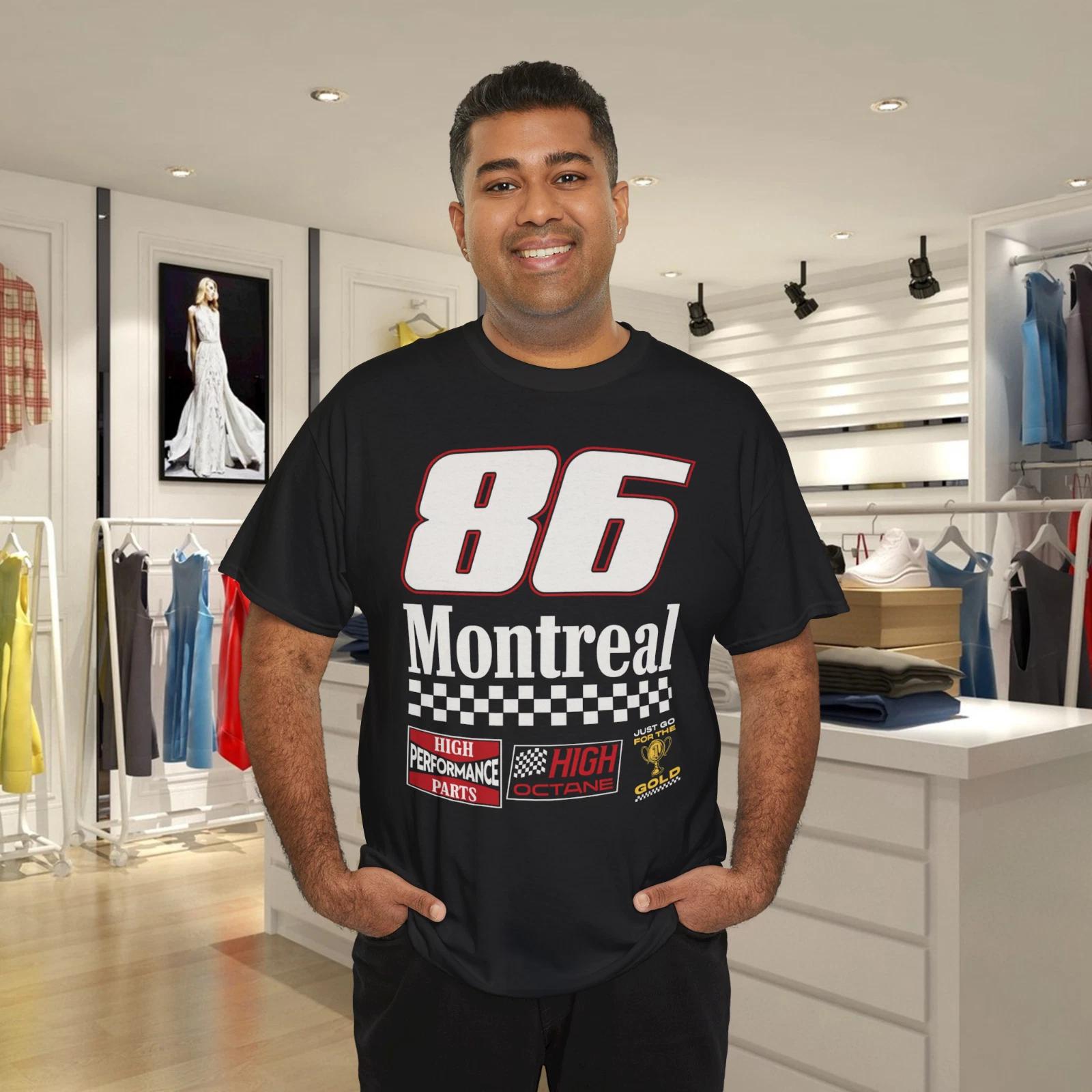 Montreal 86 Racing Graphic Tee High Performance Parts Retro Motorsport Shirt L
Montreal 86 Racing Graphic Tee High Performance Parts Retro Motorsport Shirt L