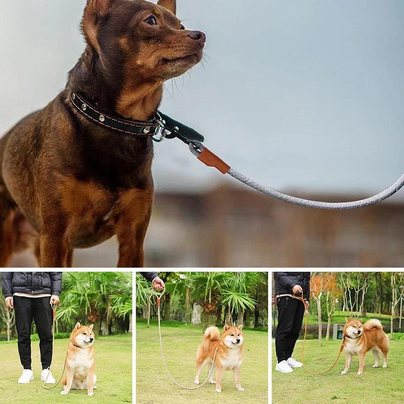 Dog Leash Reflective Lead Dog Pet Leashes Long Lanyard Walking Reflective Traction Rope for Puppy Small Medium Large Dogs 0.8x150cm коричневый
Dog Leash Reflective Lead Dog Pet Leashes Long Lanyard Walking Reflective Traction Rope for Puppy Small Medium Large Dogs 0.8x150cm коричневый