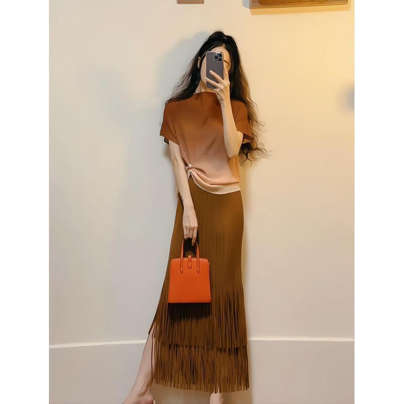 Chic Early Spring Slimming Two-Piece Set: Stylish Blue Top & Skirt One Size (suitable for 90-160 jin)
Chic Early Spring Slimming Two-Piece Set: Stylish Blue Top & Skirt One Size (suitable for 90-160 jin)