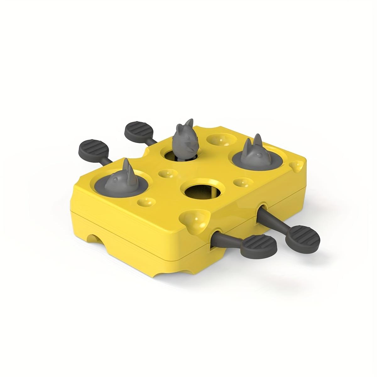 Interactive Cat Toy with Mice Targets & Treat Dispensing Holes - Slow Feeder Puzzle Toy for Mental Stimulation,Cat Puzzle Toy жёлтый
Interactive Cat Toy with Mice Targets & Treat Dispensing Holes - Slow Feeder Puzzle Toy for Mental Stimulation,Cat Puzzle Toy жёлтый