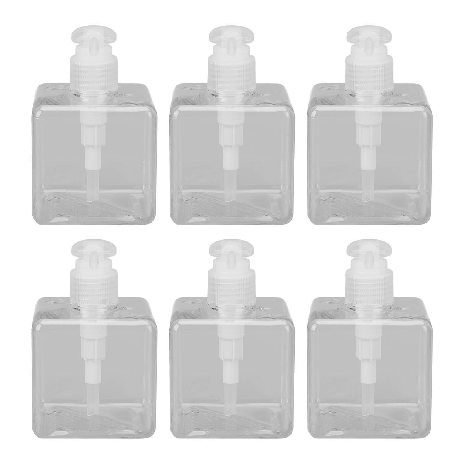6pcs Clear Pump Bottles 250ml Flat Quadrate Body Transparent Large Diameter Portable Recyclable
6pcs Clear Pump Bottles 250ml Flat Quadrate Body Transparent Large Diameter Portable Recyclable
