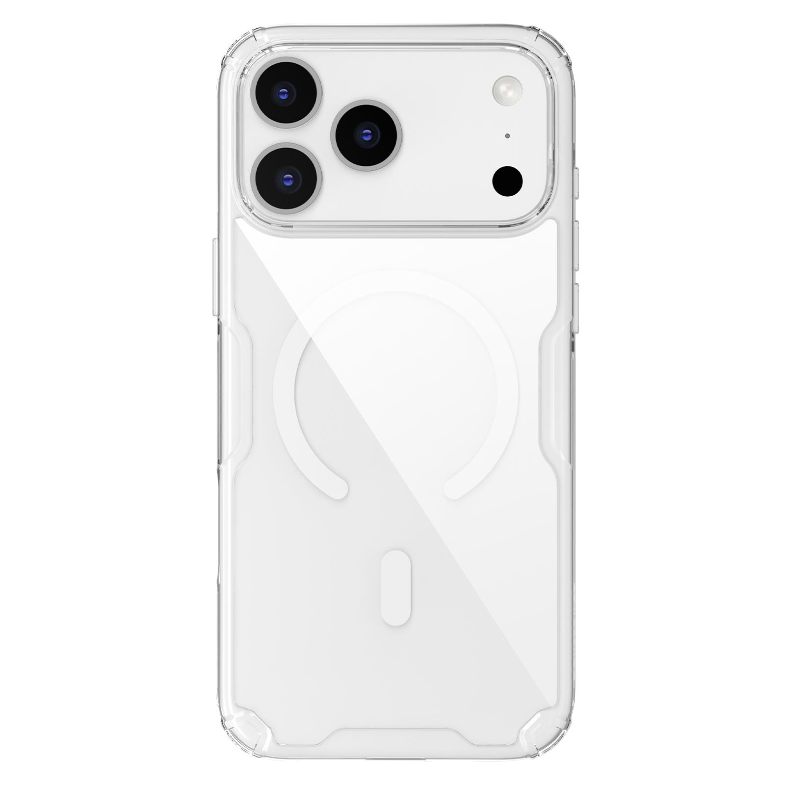 NILLKIN Nature Pro Series for iPhone 17 Pro Case Compatible with MagSafe TPU + PC Ultra Clear Phone Case B
NILLKIN Nature Pro Series for iPhone 17 Pro Case Compatible with MagSafe TPU + PC Ultra Clear Phone Case B