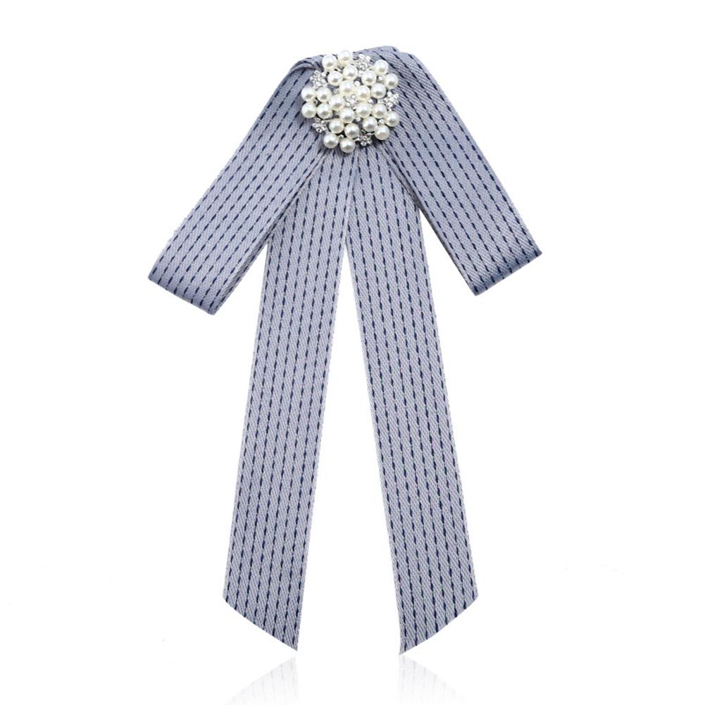 Simple Casual Bowknot Corsage Elegant Exquisite Pearl Decoration Brooch gray #1
Simple Casual Bowknot Corsage Elegant Exquisite Pearl Decoration Brooch gray #1