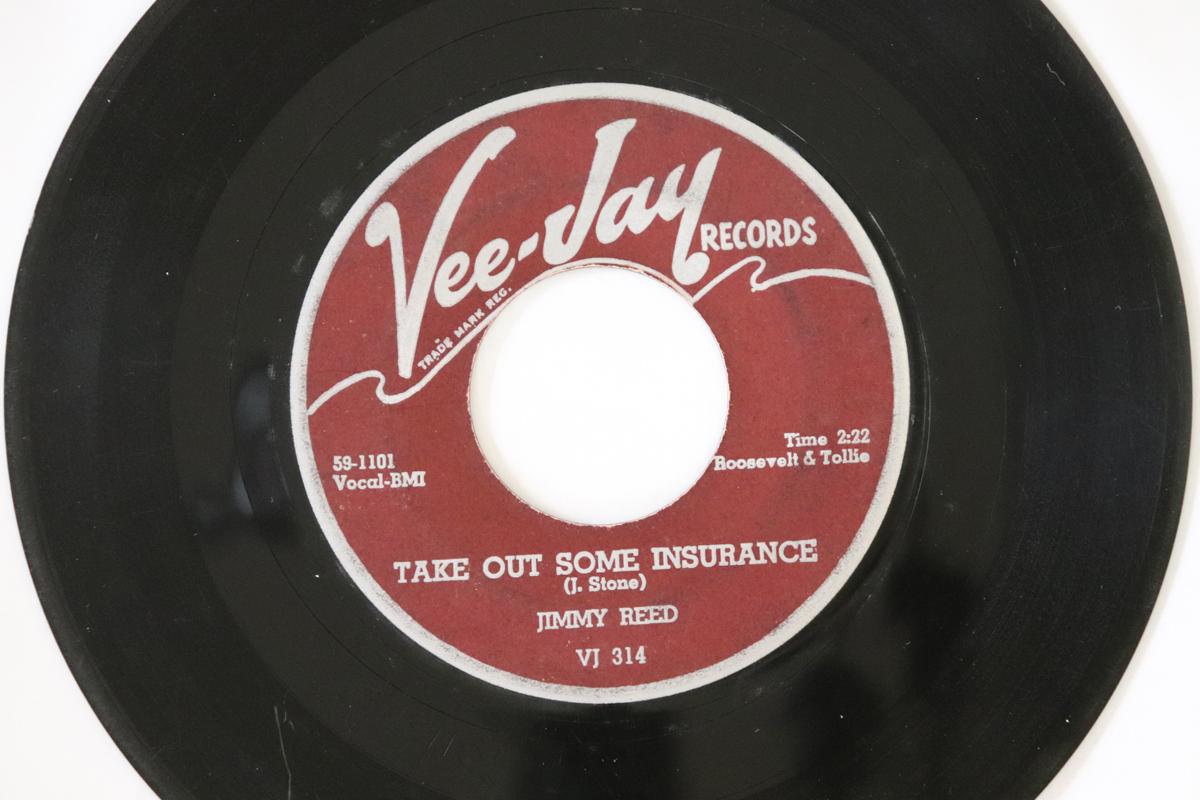 7inch Record JIMMY REED - Take Out Some Insurance VJ314 Vee Jay Records 1959 US Blues Used
7inch Record JIMMY REED - Take Out Some Insurance VJ314 Vee Jay Records 1959 US Blues Used