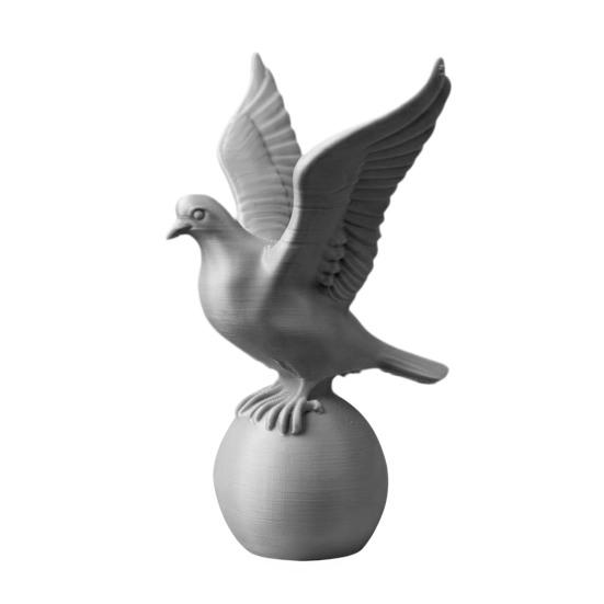 3D Printed White Bird Figurine Small Peace Bird on Ball Statue Small Decorative Bird Sculpture for Indoor Desk Shelf Decor темно-серого
3D Printed White Bird Figurine Small Peace Bird on Ball Statue Small Decorative Bird Sculpture for Indoor Desk Shelf Decor темно-серого