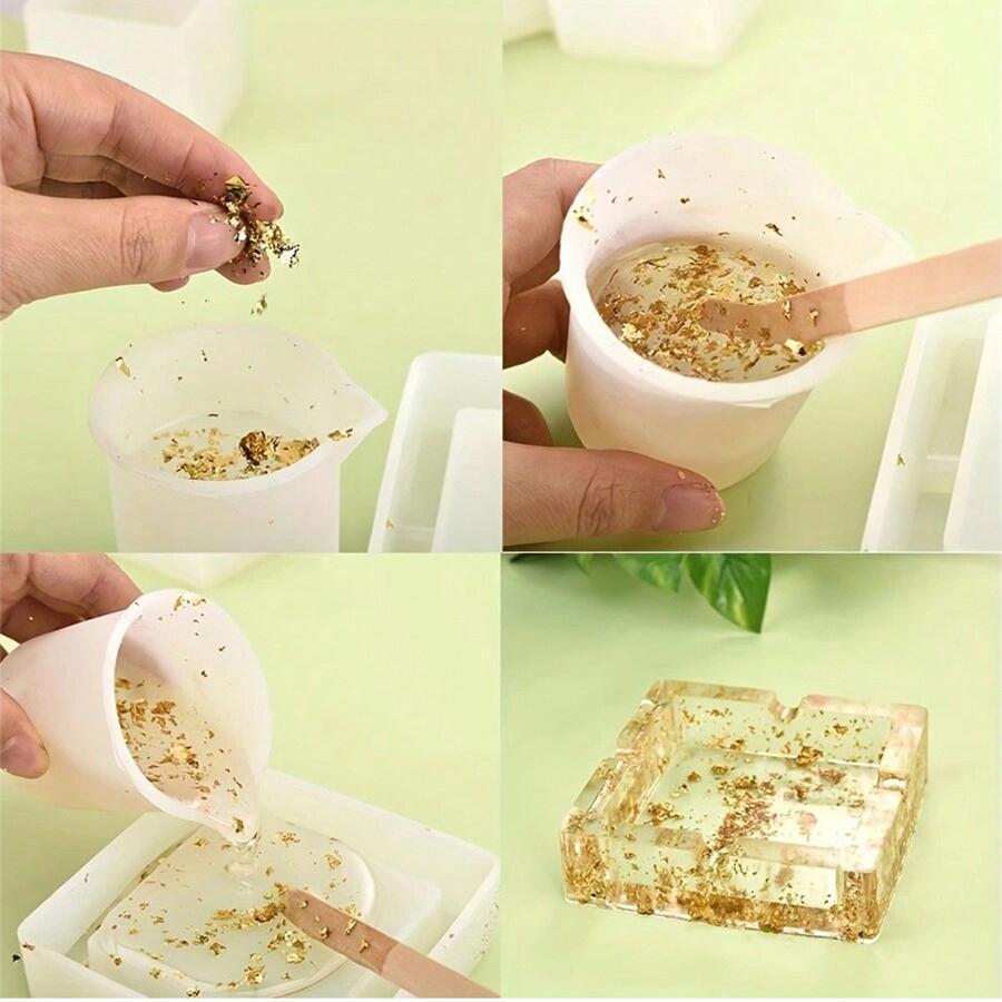 Gold Silver Bronze Foil Paper Irregular Aluminum Sticker Flakes Glitter Handmade Epoxy Resin Decor Candle Making Supplies золотистий
Gold Silver Bronze Foil Paper Irregular Aluminum Sticker Flakes Glitter Handmade Epoxy Resin Decor Candle Making Supplies золотистий