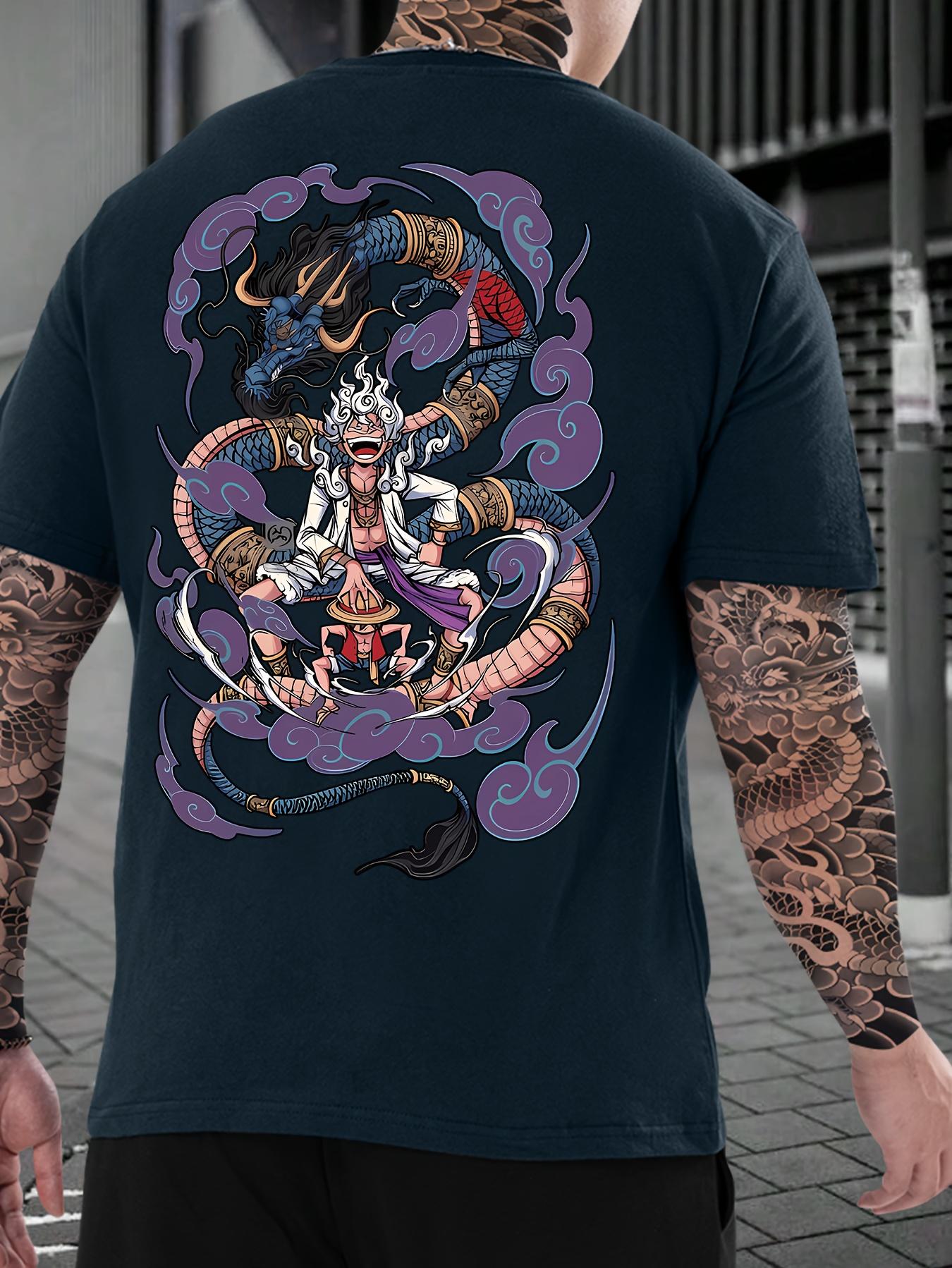 ONE PIECE Luffy Printed Summer T-shirt Men Women Leisure Sports Fitness Loose Comfortable Pure Cotton Oversized Short-sleeved S
ONE PIECE Luffy Printed Summer T-shirt Men Women Leisure Sports Fitness Loose Comfortable Pure Cotton Oversized Short-sleeved S