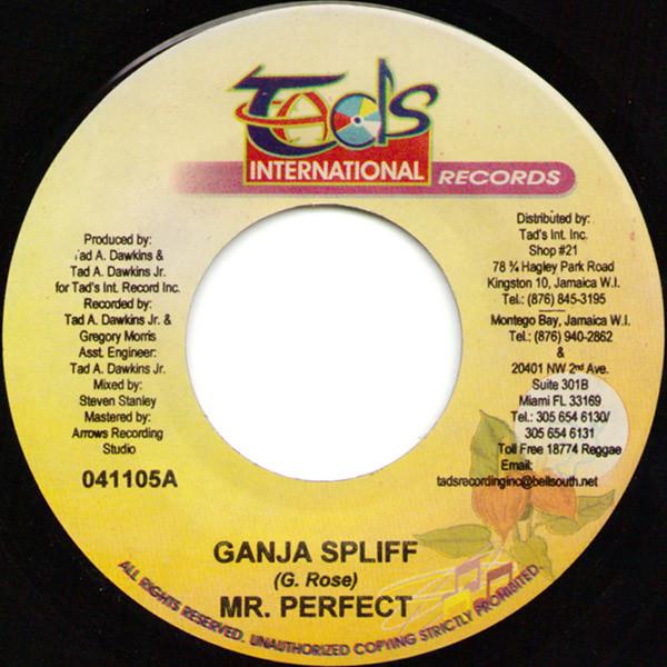 7inch Record PERFECT - Ganja Spliff 041105 Tad s Internati Jamaica Reggae, Ska & Dub Used
7inch Record PERFECT - Ganja Spliff 041105 Tad s Internati Jamaica Reggae, Ska & Dub Used