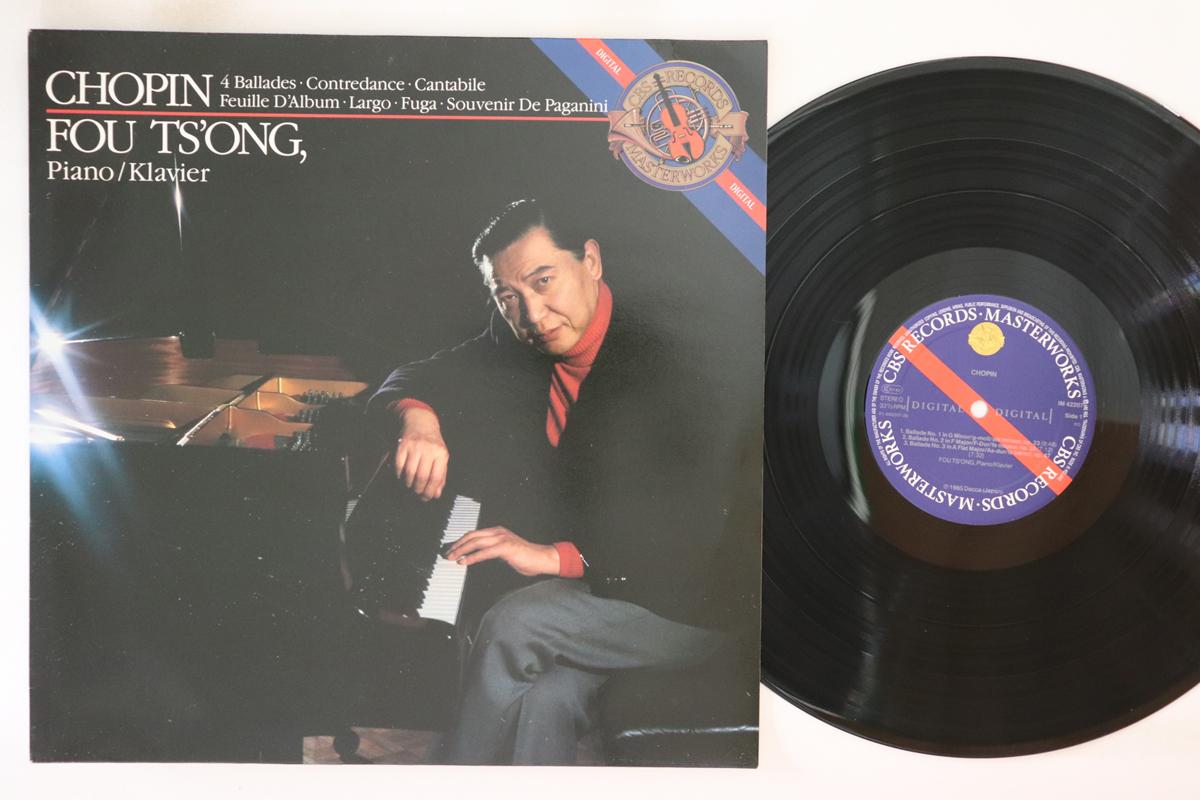LP Record FOU TSONG Chopin 4 Ballades Contredance IM42207 CBS MASTERWORK 1985 Netherland Classical Used
LP Record FOU TSONG Chopin 4 Ballades Contredance IM42207 CBS MASTERWORK 1985 Netherland Classical Used