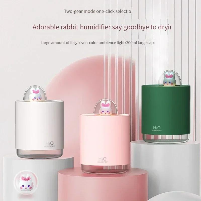 Seven Color Humidifier Diffuser Rabbit Humidifier Mini Portable Usb Air Humidifier Large Fog Small Silent
Seven Color Humidifier Diffuser Rabbit Humidifier Mini Portable Usb Air Humidifier Large Fog Small Silent