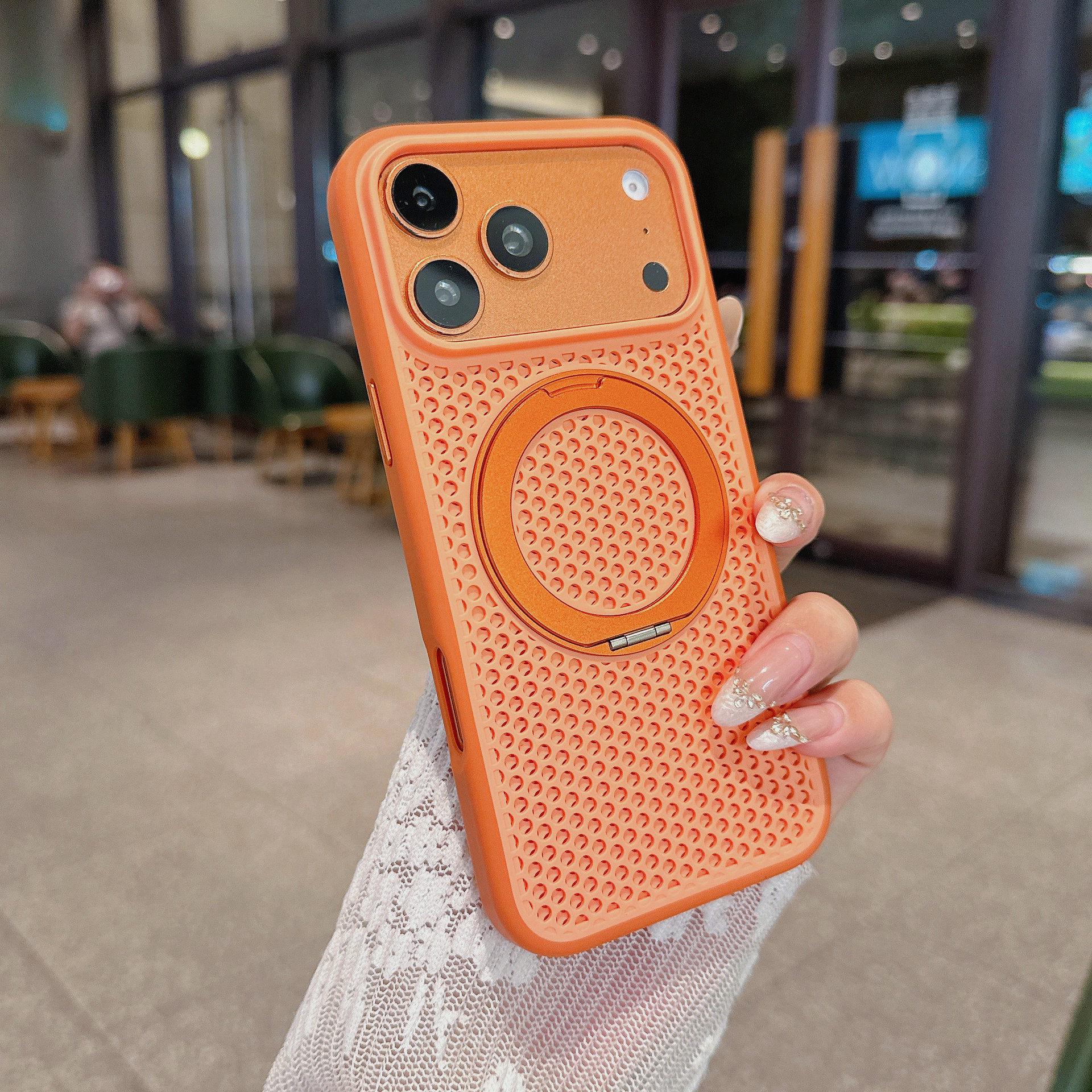 Compatible Magnetic Rotating Bracket iPhone Case for Apple 17, 16, 13, 15 Pro Max, 14 - Cooling, Breathable, Drop-Proof. 15 Pro
Compatible Magnetic Rotating Bracket iPhone Case for Apple 17, 16, 13, 15 Pro Max, 14 - Cooling, Breathable, Drop-Proof. 15 Pro