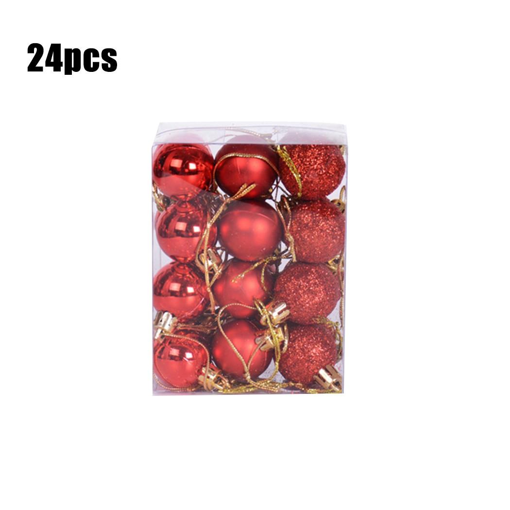 Tree Baubles Accessories Balls Wedding Xmas 24Pcs/Pack Baubles Christmas красный
Tree Baubles Accessories Balls Wedding Xmas 24Pcs/Pack Baubles Christmas красный