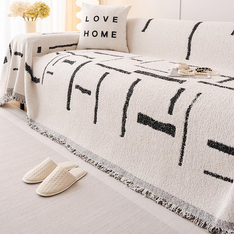 Winter Plush Sofa Cover Universal All-Inclusive Cover Towel Four Seasons Universal Sofa Cover Cover Non-Slip Seat Cushions 180*130cm
Winter Plush Sofa Cover Universal All-Inclusive Cover Towel Four Seasons Universal Sofa Cover Cover Non-Slip Seat Cushions 180*130cm