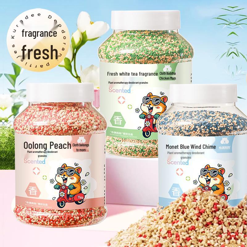 Plush Hamster Deodorant Granules: Absorbent, Long-Lasting Fragrance, Gold Thread Bear Design Pet Pad. Peach Oolong Scent: 50ml Sample
Plush Hamster Deodorant Granules: Absorbent, Long-Lasting Fragrance, Gold Thread Bear Design Pet Pad. Peach Oolong Scent: 50ml Sample