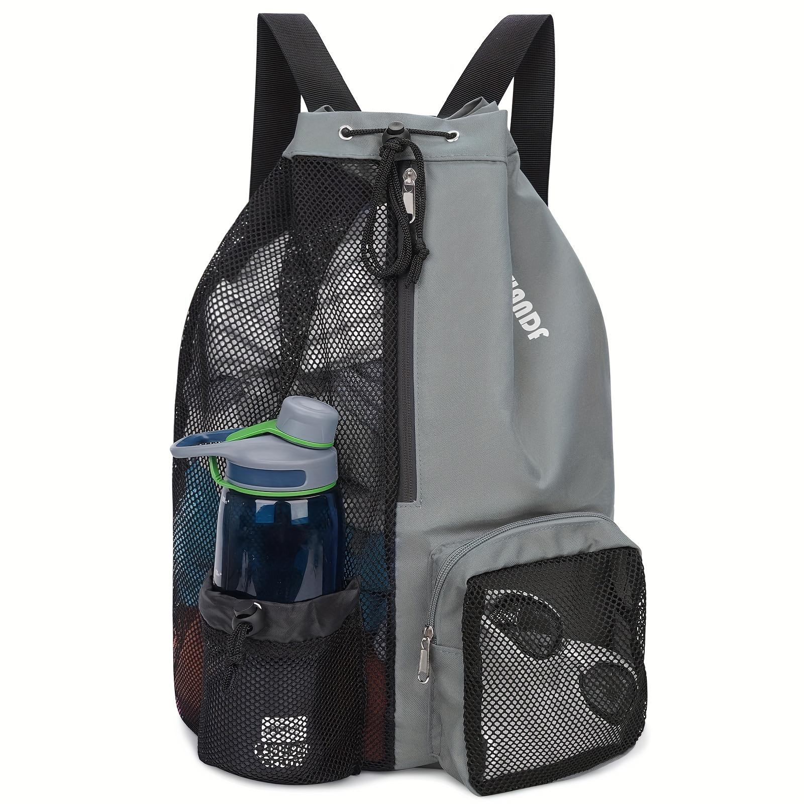 Swimming Bag Mesh Drawstring Backpack Travel Backpack For School With Wet Pocket For Workout Gear Lightweight сірий колір
Swimming Bag Mesh Drawstring Backpack Travel Backpack For School With Wet Pocket For Workout Gear Lightweight сірий колір