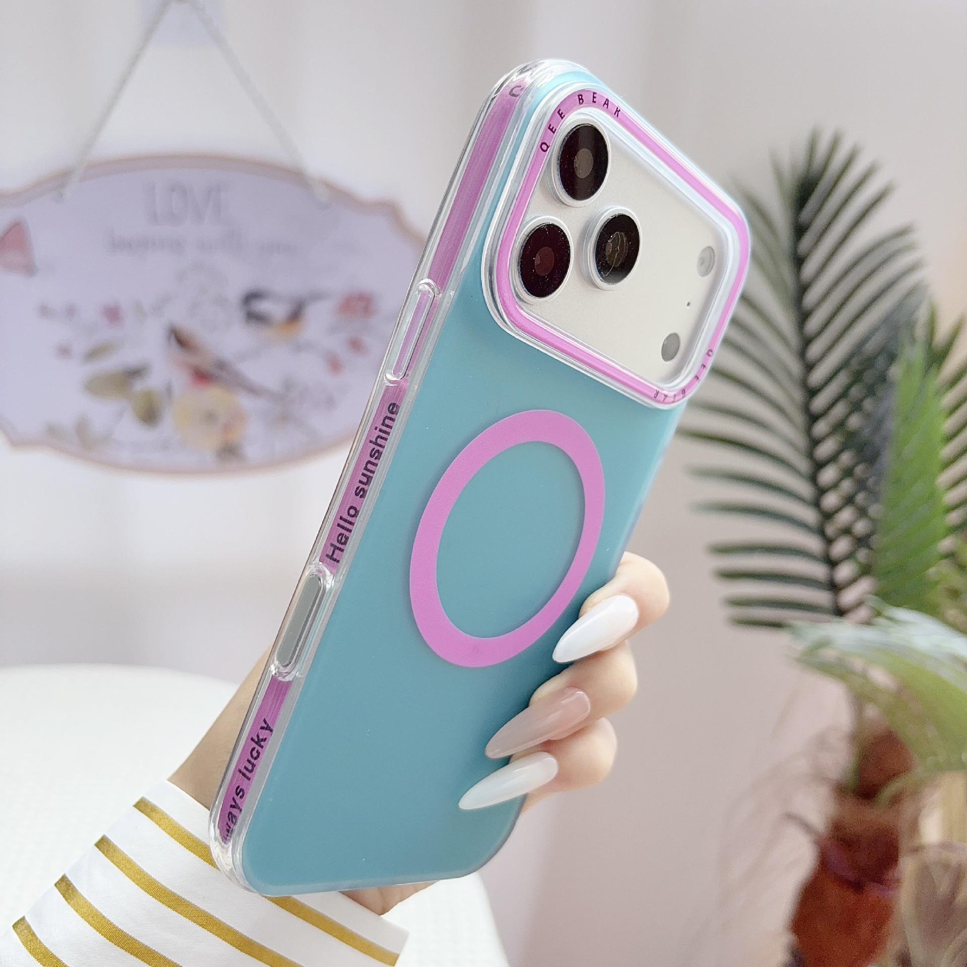 Vibrant Color Block Magnetic Case for iPhone 15 Pro/16 Pro Max/17 Pro 17 синій
Vibrant Color Block Magnetic Case for iPhone 15 Pro/16 Pro Max/17 Pro 17 синій