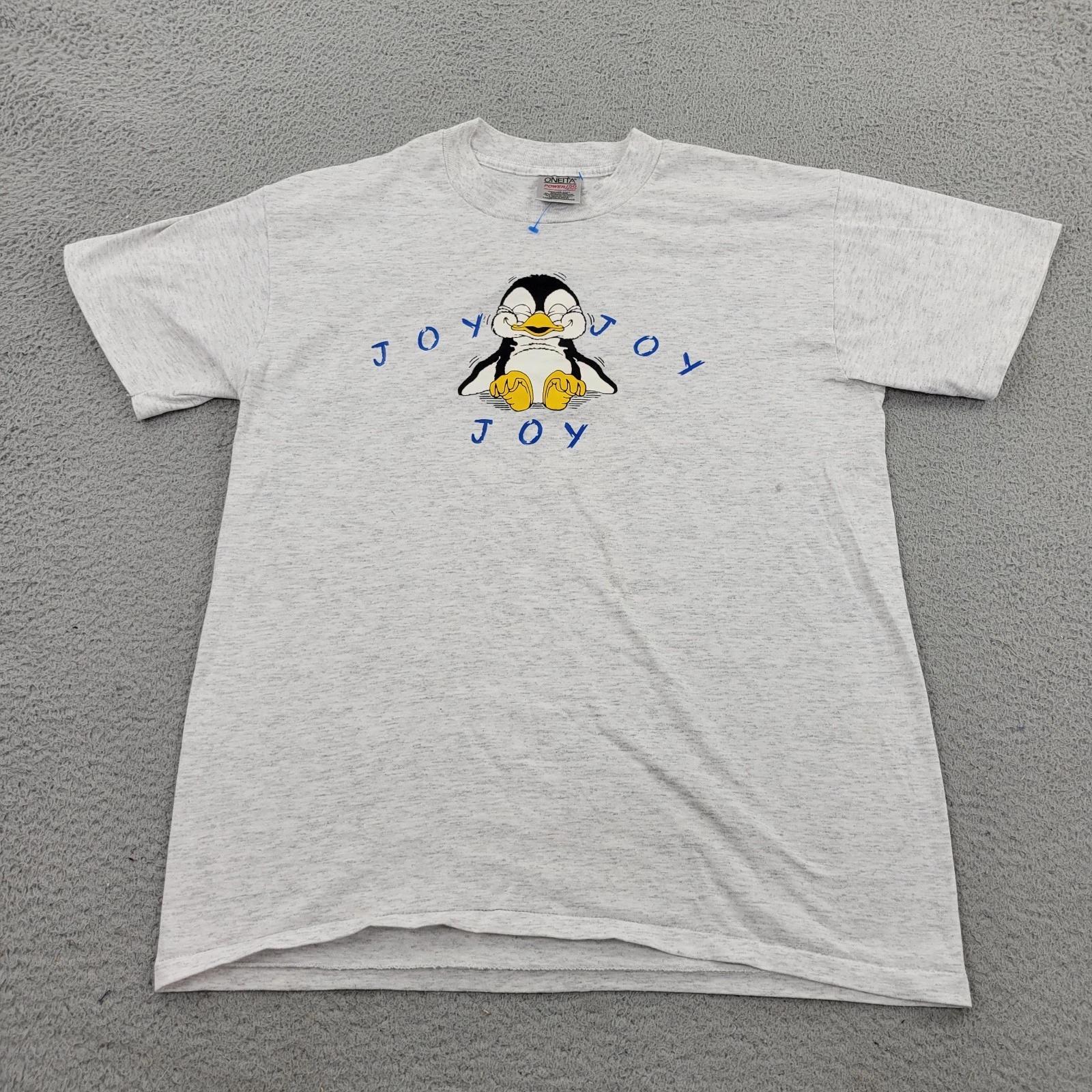 ONEITA Joy Penguin Panda Shirt Mens Large VTG Graphic Short Sleeve 4XL
ONEITA Joy Penguin Panda Shirt Mens Large VTG Graphic Short Sleeve 4XL