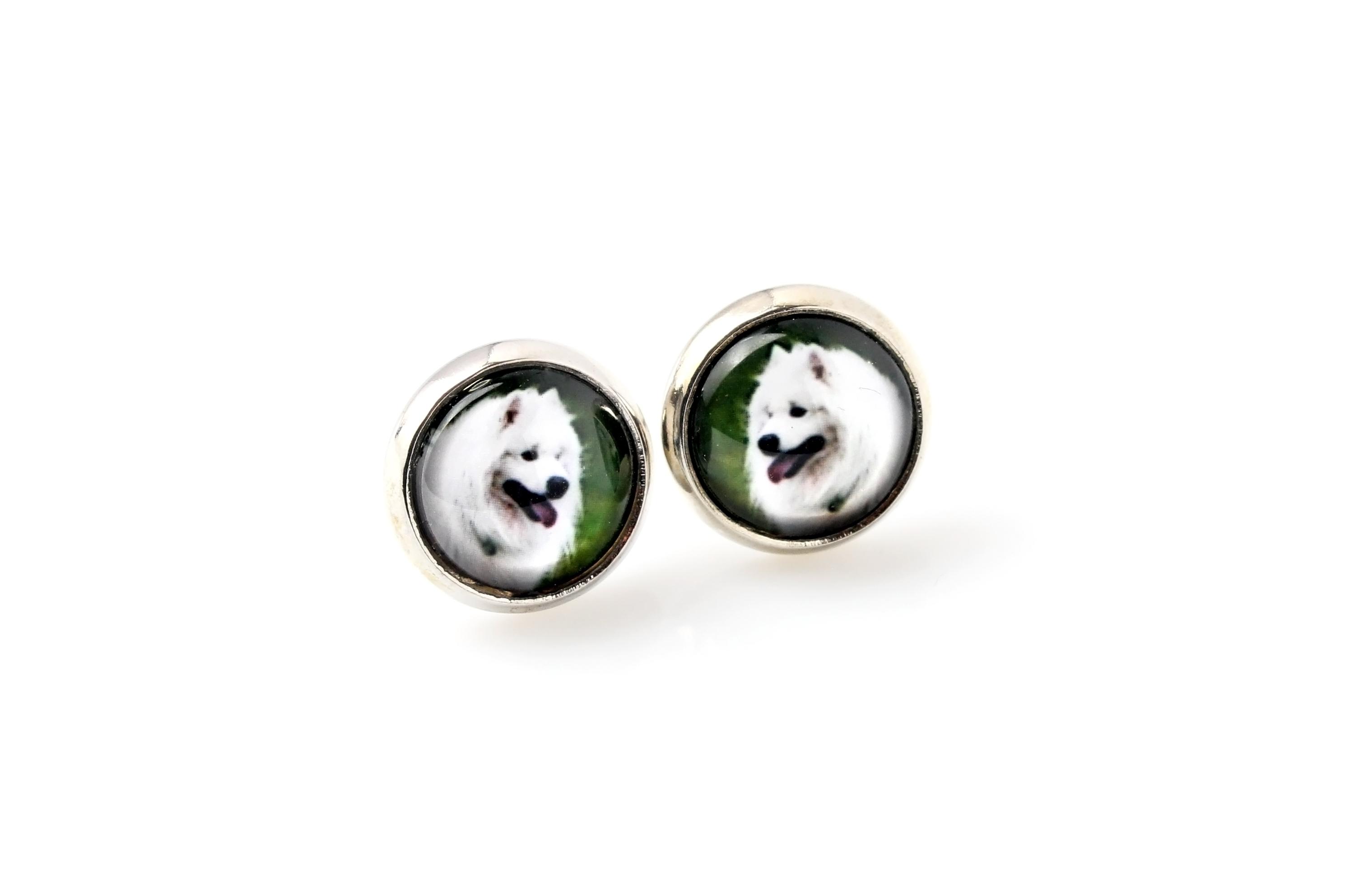 Samoyed, Bjelkier, Samoiedskaya Sobaka - earrings your photo handmade, own photo, jewelry from the Art.-Dog brand срібний
Samoyed, Bjelkier, Samoiedskaya Sobaka - earrings your photo handmade, own photo, jewelry from the Art.-Dog brand срібний