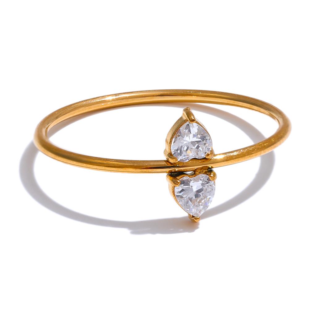 Yhpup Stainless Steel Zircon Ring Women Fashion 18k Gold Plated Jewelry Exquisite Metal Thin Ring For Women 6
Yhpup Stainless Steel Zircon Ring Women Fashion 18k Gold Plated Jewelry Exquisite Metal Thin Ring For Women 6