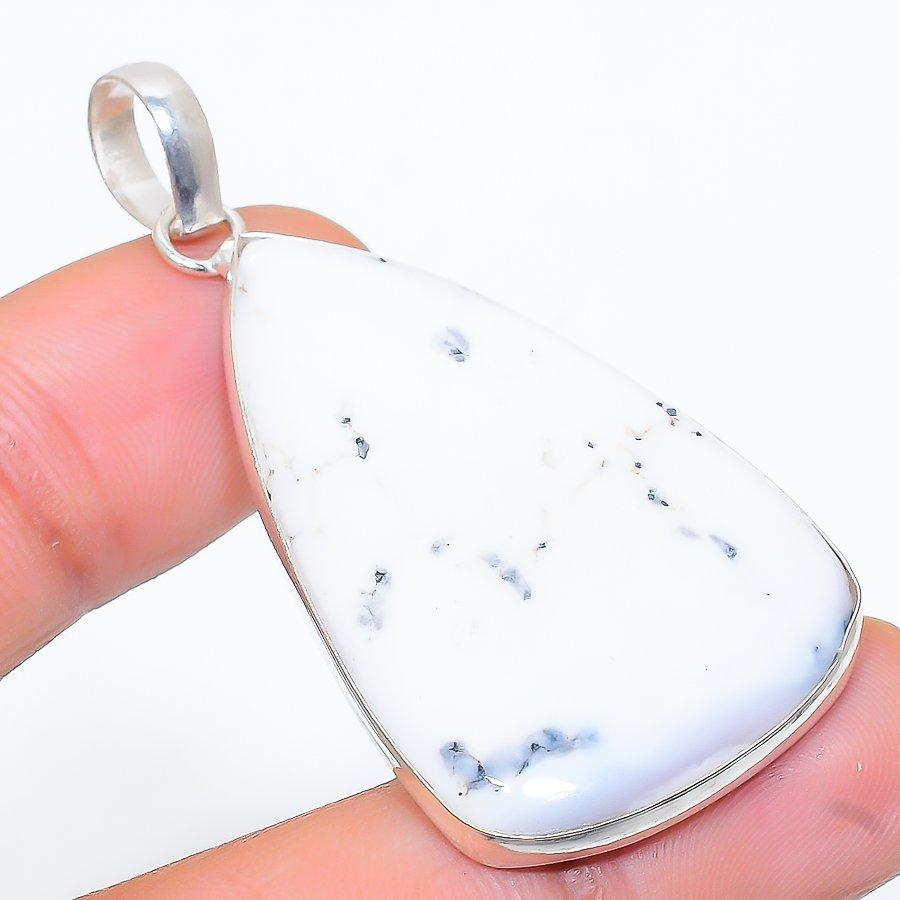 Dendrite Opal Gemstone Handmade 925 Sterling Silver Jewelry Pendant 2.01 GK-2274
Dendrite Opal Gemstone Handmade 925 Sterling Silver Jewelry Pendant 2.01 GK-2274