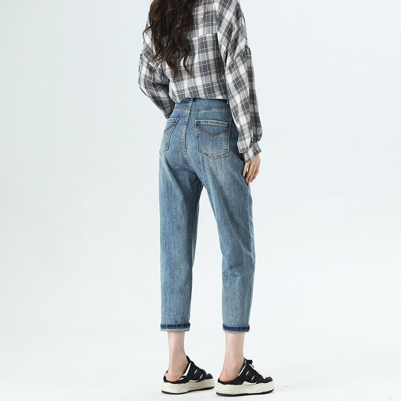 Весенние и летние женские джинсы. Джинсы Харлан с высокой талией. Свободные тонкие и универсальные брюки-морковки. Укороченные брюки. 2XL
Весенние и летние женские джинсы. Джинсы Харлан с высокой талией. Свободные тонкие и универсальные брюки-морковки. Укороченные брюки. 2XL