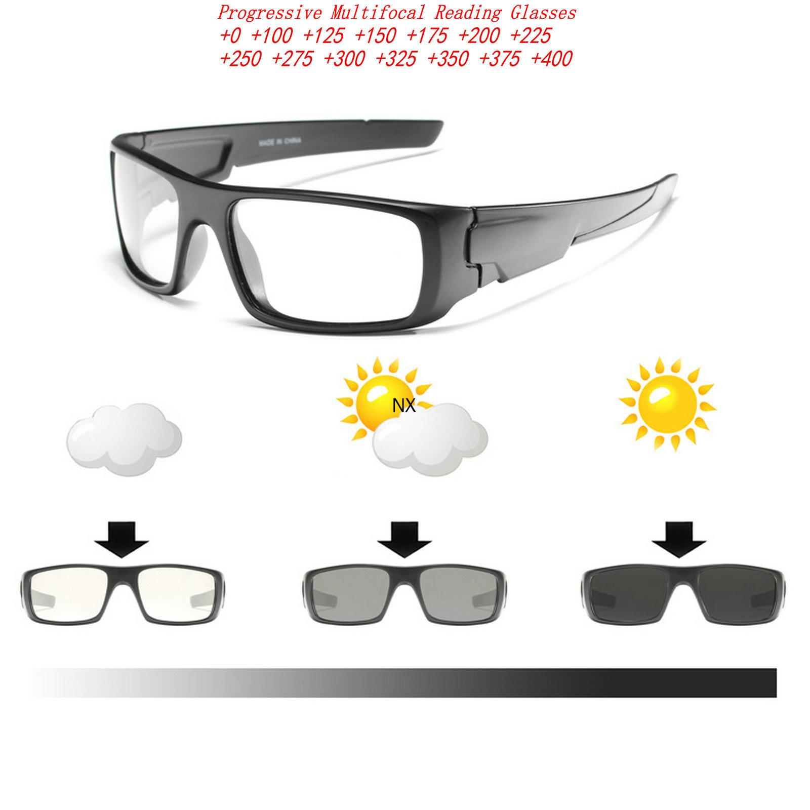 Progressive Sports Reading Glasses Men Women Outdoor Photochromic Multifocal Black Glasses Near Far Sight Eyeglasses Diopter NX 0 чорний
Progressive Sports Reading Glasses Men Women Outdoor Photochromic Multifocal Black Glasses Near Far Sight Eyeglasses Diopter NX 0 чорний