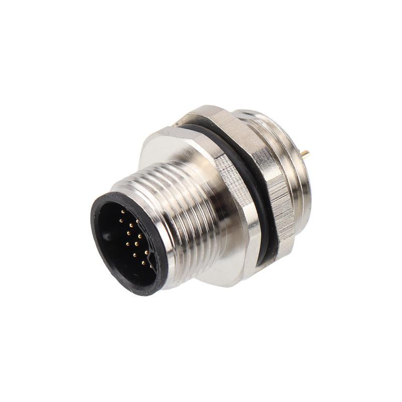 M14 Power Data Parallel Welding/Soldering Plate Socket 18Pin Connector Front Board Rear Installation Male Female Flange Seats No cable
M14 Power Data Parallel Welding/Soldering Plate Socket 18Pin Connector Front Board Rear Installation Male Female Flange Seats No cable