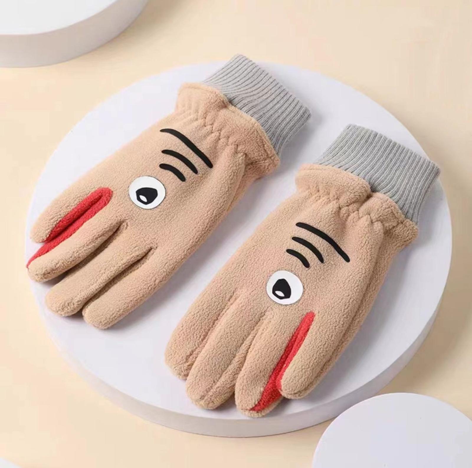 Детские теплые перчатки плюс флисовые перчатки, защищающие от холода One Size бежевый
Детские теплые перчатки плюс флисовые перчатки, защищающие от холода One Size бежевый