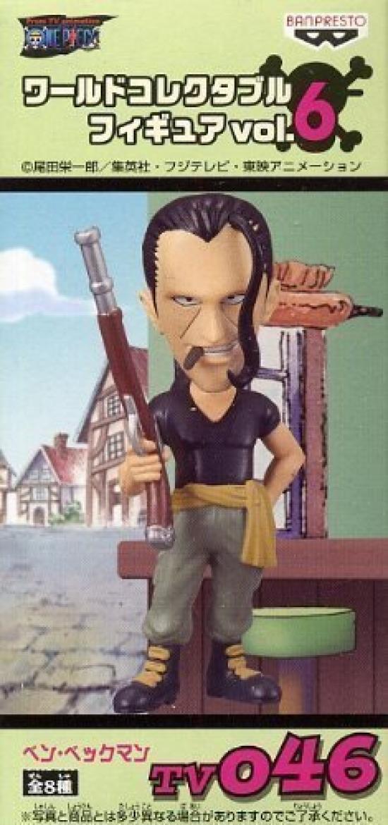 ONE PIECE World Collectible Figure 6 TV046 Ben Beckman Vol.
ONE PIECE World Collectible Figure 6 TV046 Ben Beckman Vol.