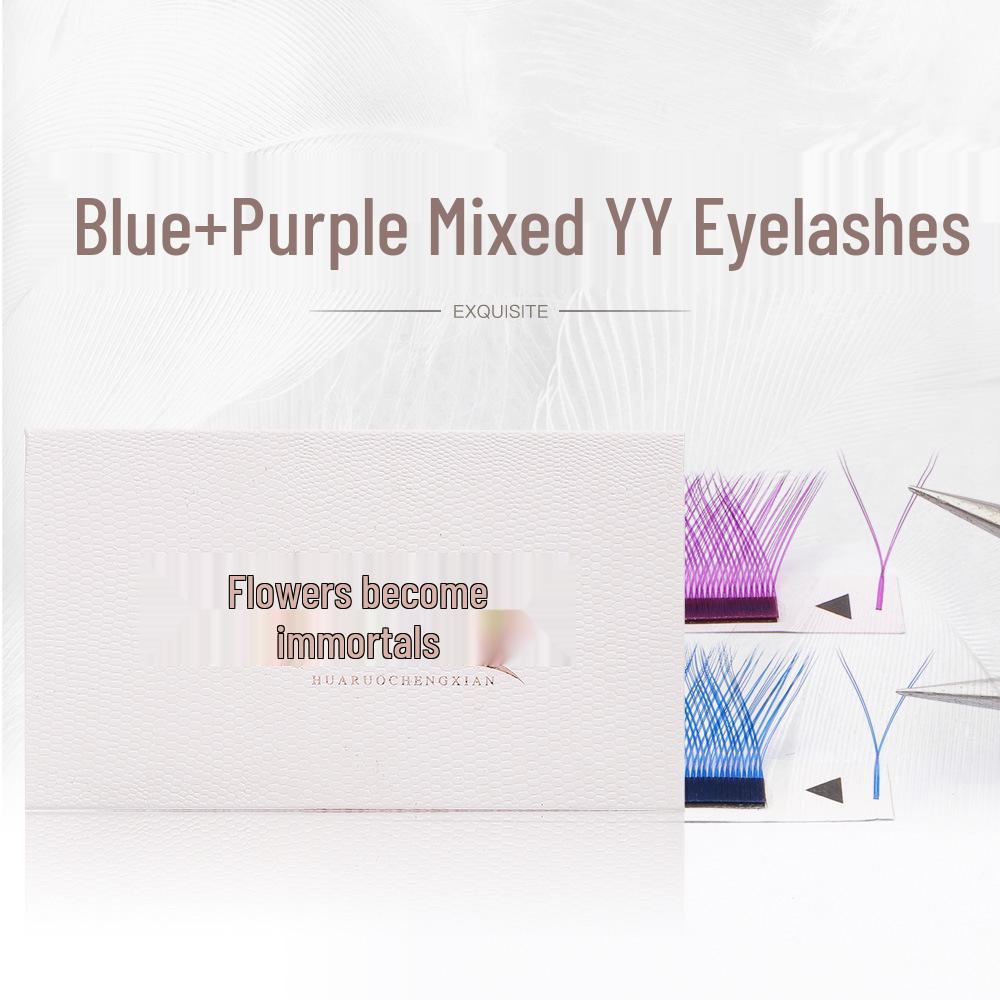 If Flowers Become Immortals: Dazzling Blue-Purple Y-shaped Eyelashes - Soft, Natural 0.07 0.07YY Baby Curl (12 rows)
If Flowers Become Immortals: Dazzling Blue-Purple Y-shaped Eyelashes - Soft, Natural 0.07 0.07YY Baby Curl (12 rows)