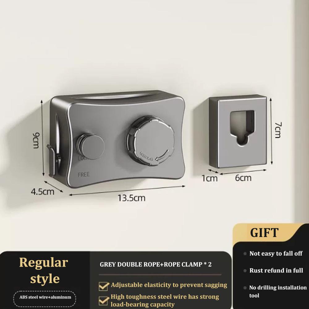 Нова 5,1-метрова висувна білизняна мотузка з нержавіючої сталі 304, висувна мотузка для сушіння білизни, економна сушарка для білизни L
Нова 5,1-метрова висувна білизняна мотузка з нержавіючої сталі 304, висувна мотузка для сушіння білизни, економна сушарка для білизни L