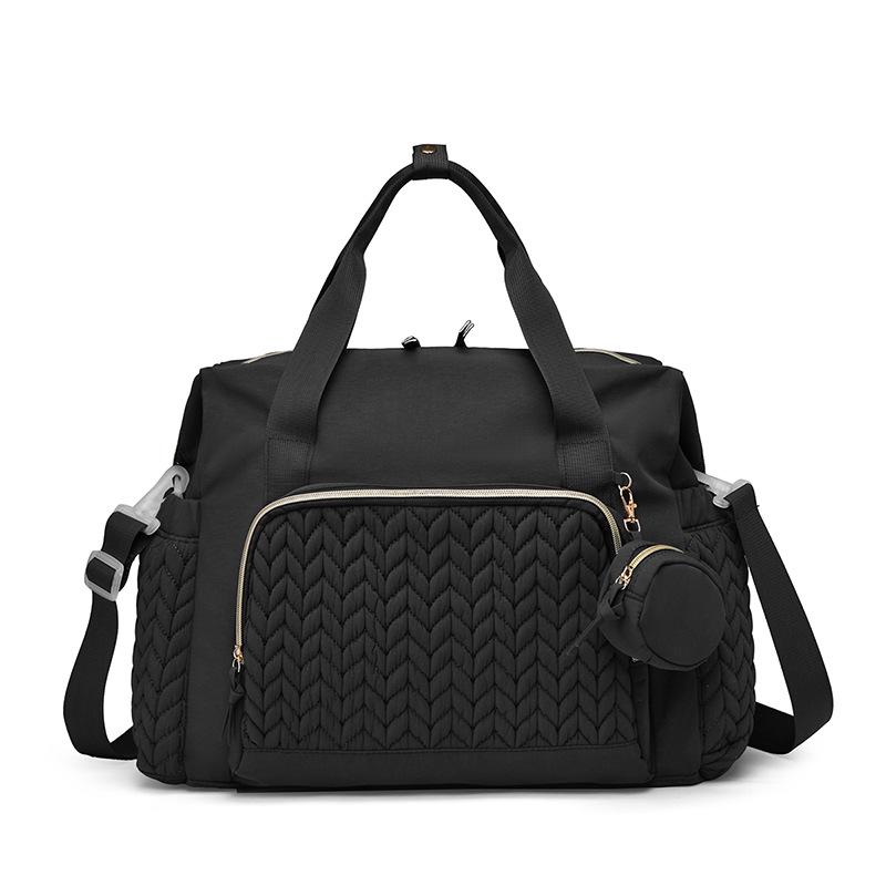 Multi-functional Large Capacity Mother and Baby Backpack with Stroller Hooks - Fashionable Cross-border Mommy Bag чорний
Multi-functional Large Capacity Mother and Baby Backpack with Stroller Hooks - Fashionable Cross-border Mommy Bag чорний