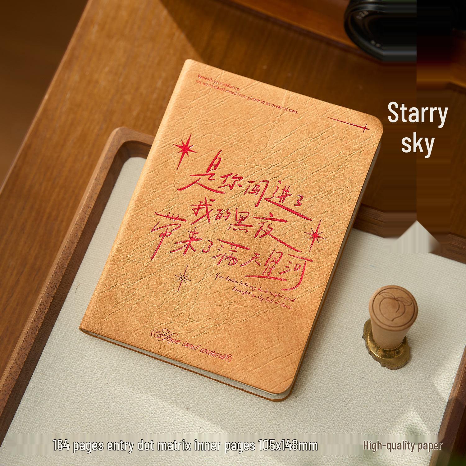 Zaomo A6 DuPont Song of Years Hot Stamping Diary Notebook
Zaomo A6 DuPont Song of Years Hot Stamping Diary Notebook