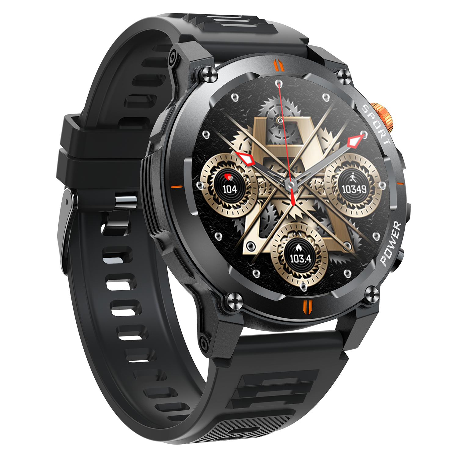 J300 1.52-inch Smart Watch Bluetooth-compatible Calling Health Monitoring Outdoor Sports Watch Black
J300 1.52-inch Smart Watch Bluetooth-compatible Calling Health Monitoring Outdoor Sports Watch Black