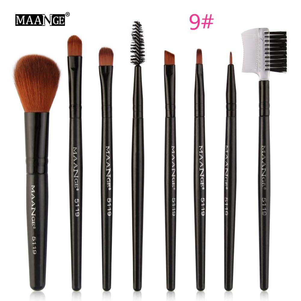 MAANGE 8 шт. Набор инструментов для макияжа Косметическая пудра Тени для век Тональная основа Румяна Растушевка Кисть для красоты Макияж
MAANGE 8 шт. Набор инструментов для макияжа Косметическая пудра Тени для век Тональная основа Румяна Растушевка Кисть для красоты Макияж