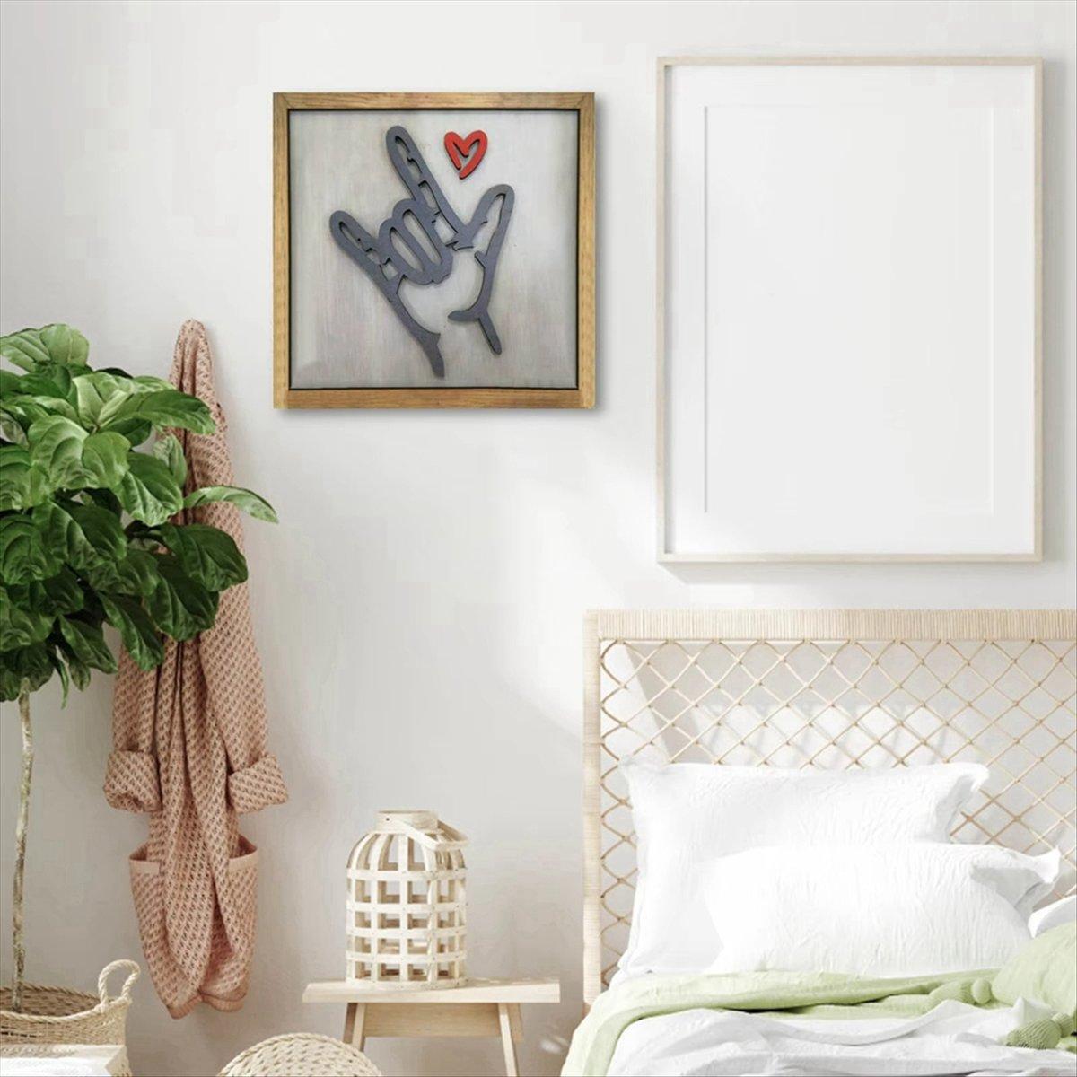 2025+ You Sign Language Wooden Sign - Rustic Farmhouse Decor, Artistic Wall Hanging for Home Decoration China Mainland
2025+ You Sign Language Wooden Sign - Rustic Farmhouse Decor, Artistic Wall Hanging for Home Decoration China Mainland