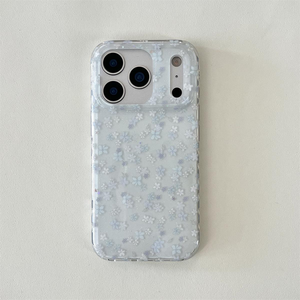 Blue Floral Double Layer Anti-Fall Phone Case for iPhone 14/13/Apple 17/16/15 PROMAX iPhone 14
Blue Floral Double Layer Anti-Fall Phone Case for iPhone 14/13/Apple 17/16/15 PROMAX iPhone 14