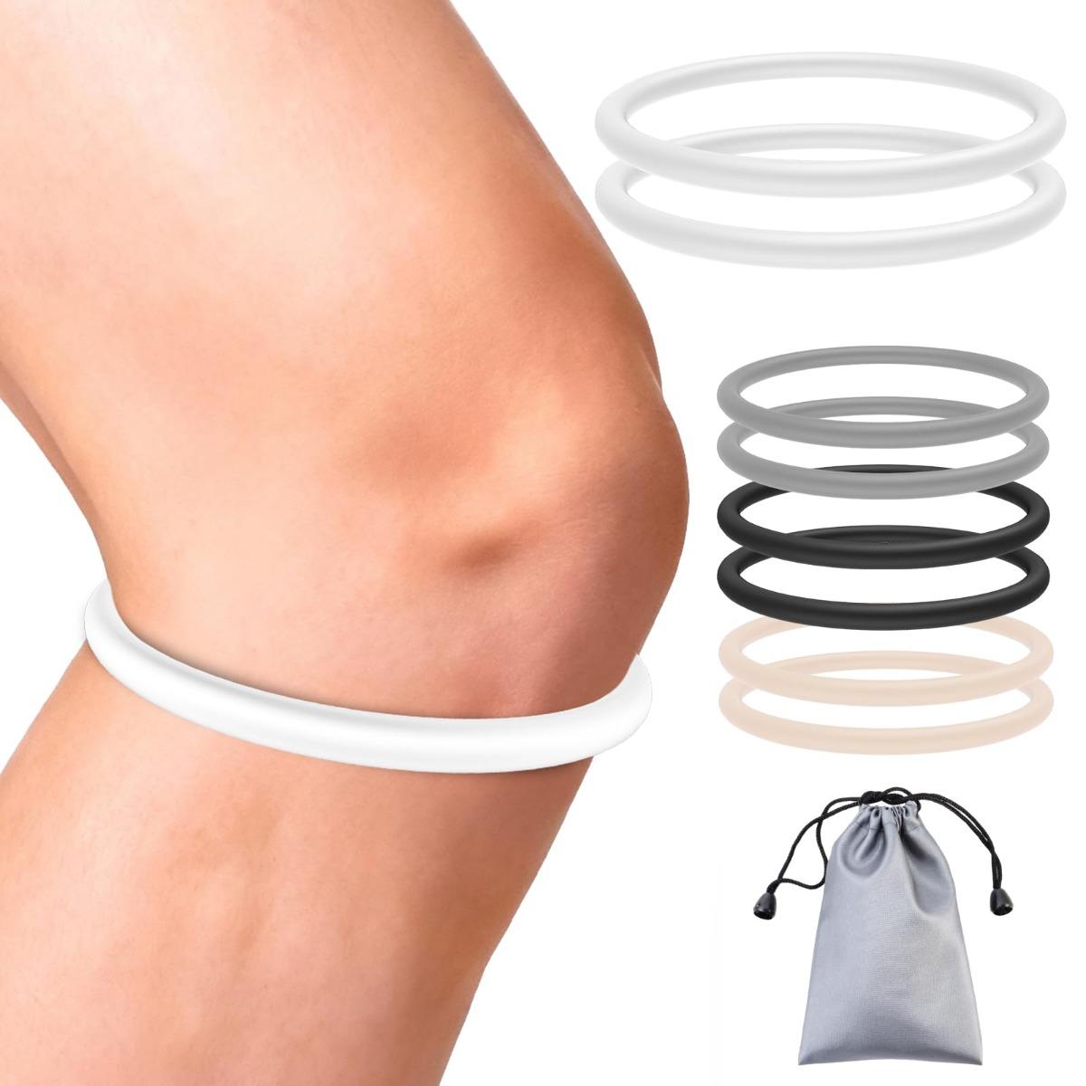 2PCS Patella Band for Knee Pain Relief, Silicone Patellar Tendon Support Strap Brace for Basketball, Running, Jumpers Knee
2PCS Patella Band for Knee Pain Relief, Silicone Patellar Tendon Support Strap Brace for Basketball, Running, Jumpers Knee