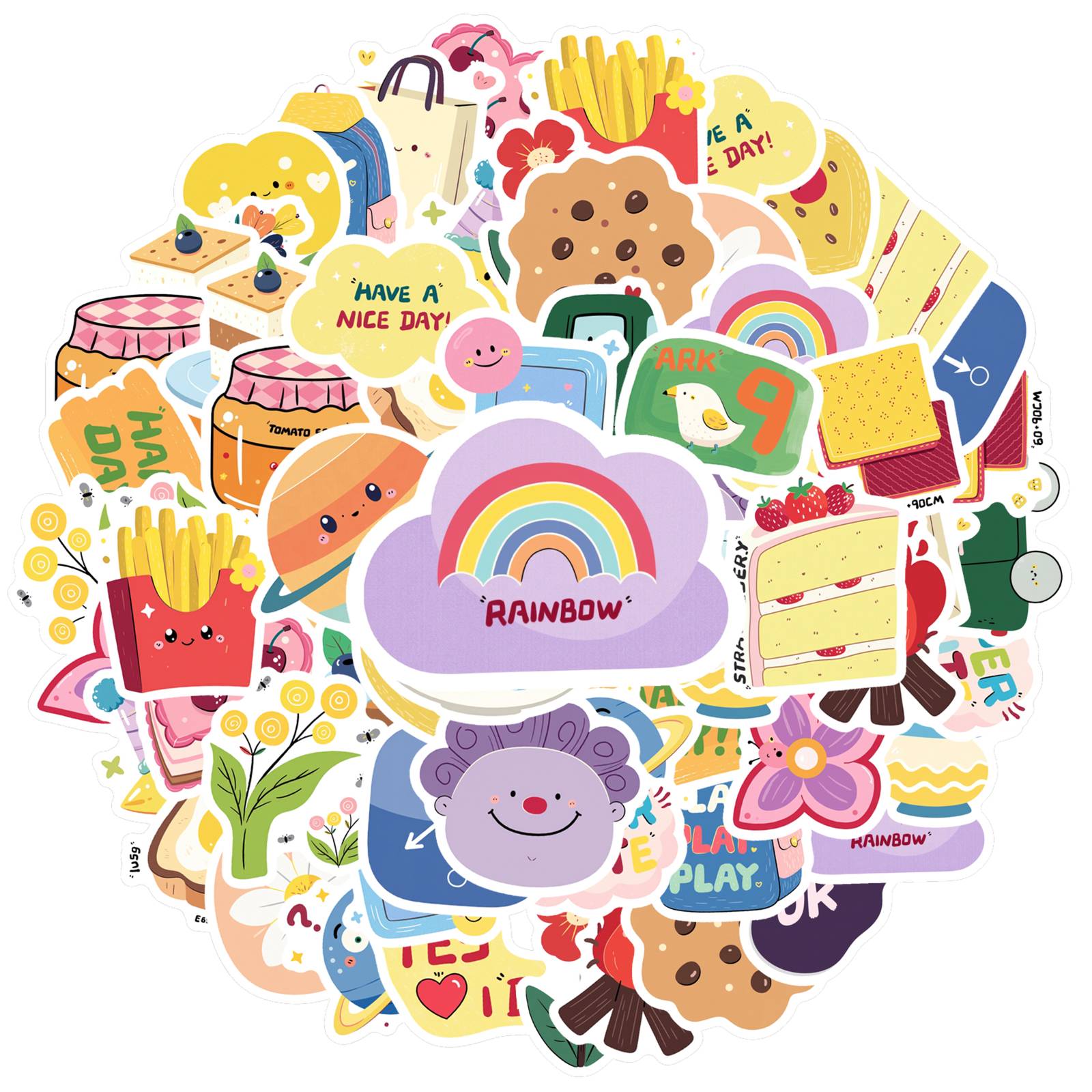 35pcs-70pcs Whimsical Nature Stickers Cute Animals Sticker Pack Animal Stickers For Notebook Luggage Mobile Phone Cup Suitcase
35pcs-70pcs Whimsical Nature Stickers Cute Animals Sticker Pack Animal Stickers For Notebook Luggage Mobile Phone Cup Suitcase