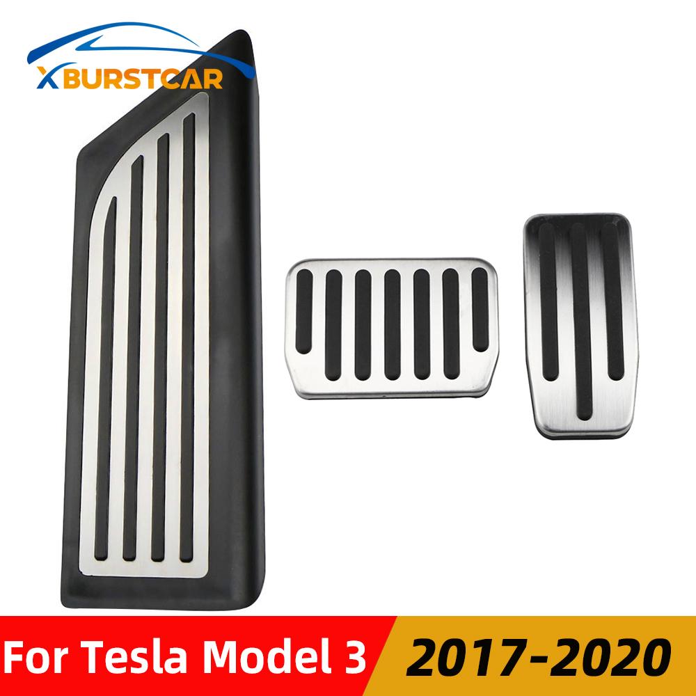 Xburstcar автомобильные накладки на педали из алюминиевого сплава, Чехлы для Tesla Model 3 2017 2018, подставка для тормоза акселератора
Xburstcar автомобильные накладки на педали из алюминиевого сплава, Чехлы для Tesla Model 3 2017 2018, подставка для тормоза акселератора