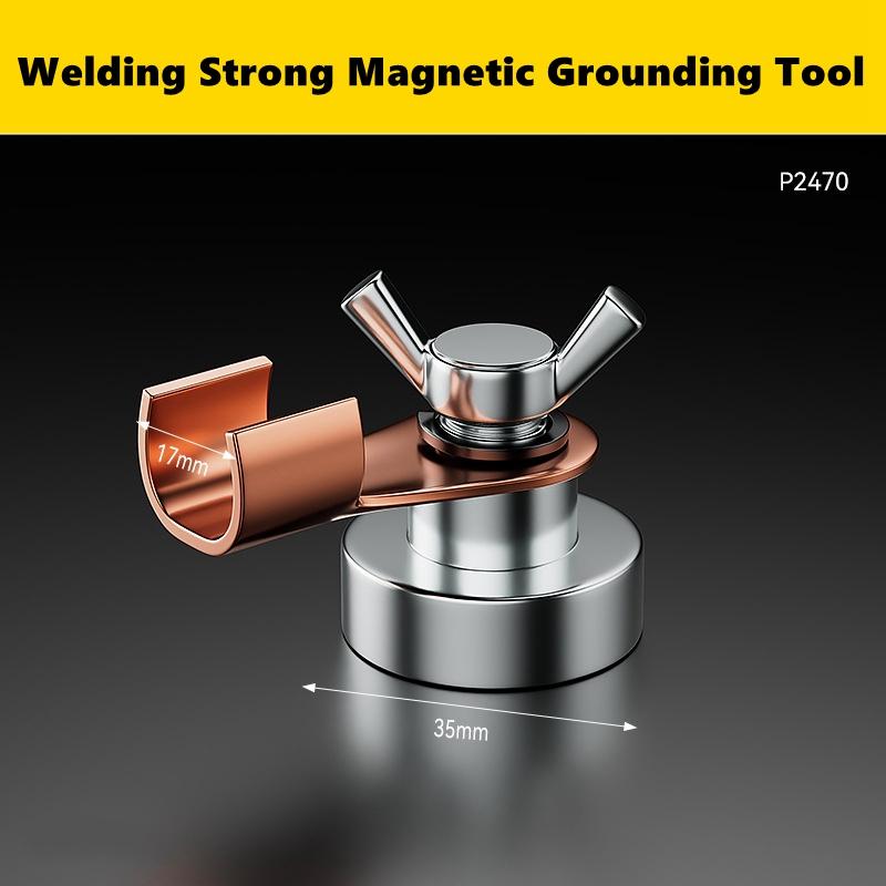 35/37mm Welder Welding Strong Magnetic Grounding Tool, a Special Strong Magnetic Grounding Tool for Strong Single Head Welding
35/37mm Welder Welding Strong Magnetic Grounding Tool, a Special Strong Magnetic Grounding Tool for Strong Single Head Welding