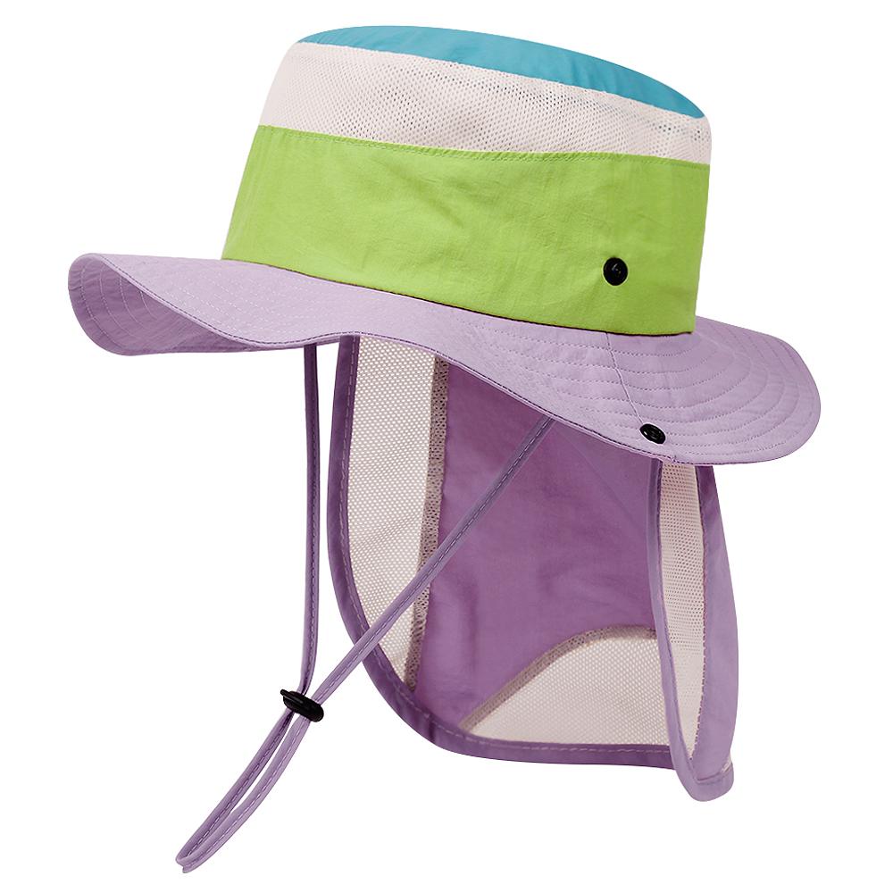 Summer Children Bucket Hat with Shawl Quick-dry Kids Sun Hats Neck Protection Child Panama Cap for Girls Boys Beach Travel 4-10Y лавандовий
Summer Children Bucket Hat with Shawl Quick-dry Kids Sun Hats Neck Protection Child Panama Cap for Girls Boys Beach Travel 4-10Y лавандовий
