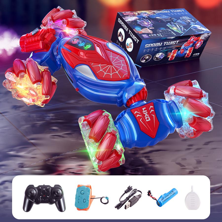 Машина-перевертыш с дистанционным управлением 2.4G, крутая индукция жестами, 13 способов управления, звук, свет, дрифт, виляние хвостом, детская игрушечная машина
Машина-перевертыш с дистанционным управлением 2.4G, крутая индукция жестами, 13 способов управления, звук, свет, дрифт, виляние хвостом, детская игрушечная машина