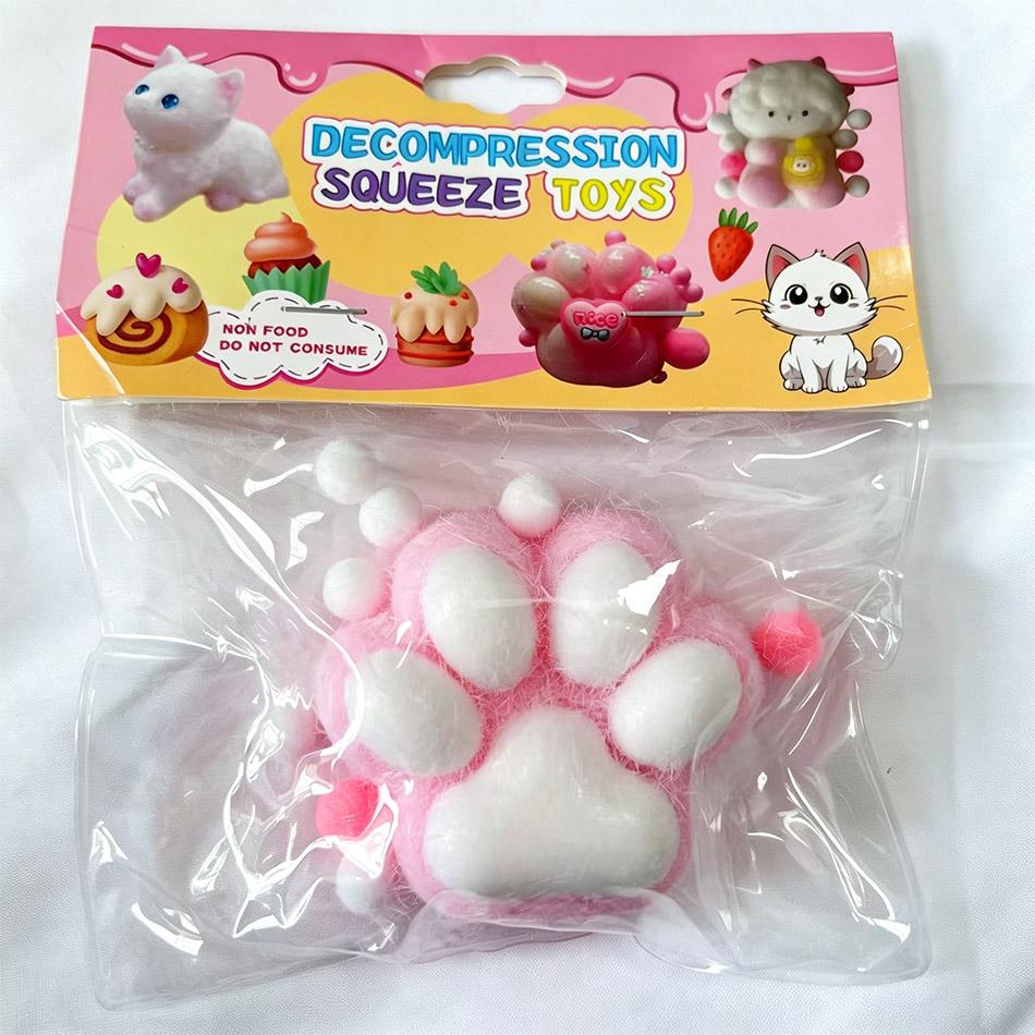 New Cat Paw Squishy Fidget Toy, Handmade Flocked, Mochi Slow Rising, Finger Stress Relief Toy, Premium Gift for Adults & Kids
New Cat Paw Squishy Fidget Toy, Handmade Flocked, Mochi Slow Rising, Finger Stress Relief Toy, Premium Gift for Adults & Kids
