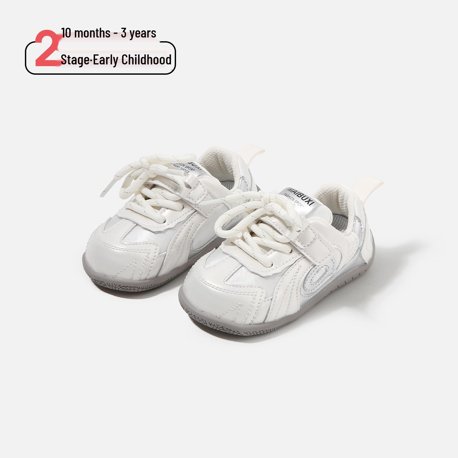 2026 Kids Soft-Soled Leather Non-Slip Versatile Sports Shoes for Spring Size 17, Inner Length 13.0cm білий
2026 Kids Soft-Soled Leather Non-Slip Versatile Sports Shoes for Spring Size 17, Inner Length 13.0cm білий